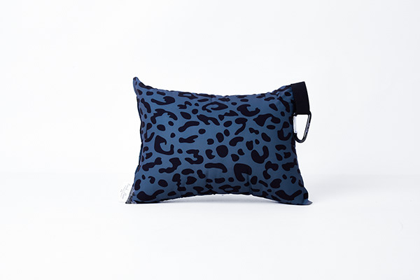 Leopard-print cushion